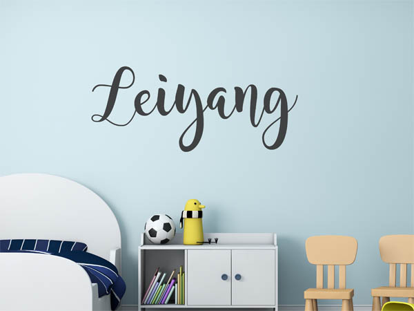 Wandtattoo Leiyang in Handschrift