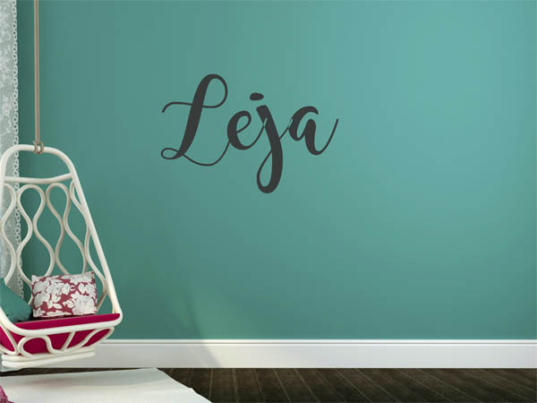 Wandtattoo Leja in Handschrift