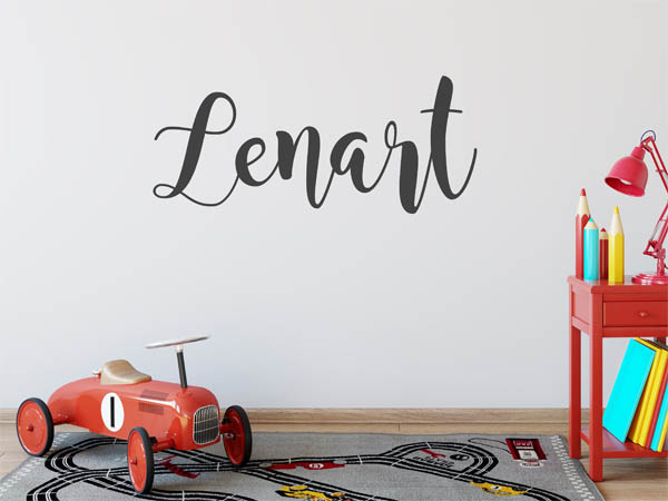 Wandtattoo Lenart in Handschrift