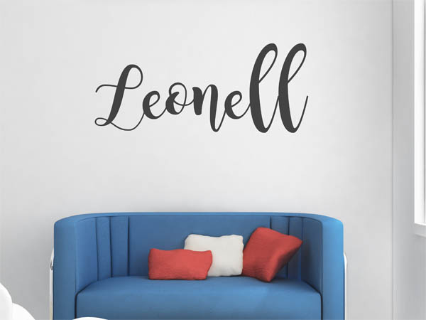 Wandtattoo Leonell in Handschrift
