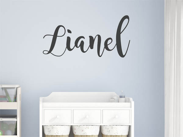 Wandtattoo Lianel in Handschrift
