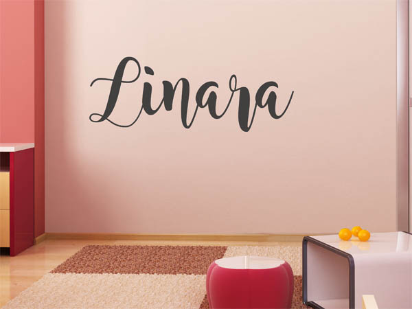 Wandtattoo Linara in Handschrift