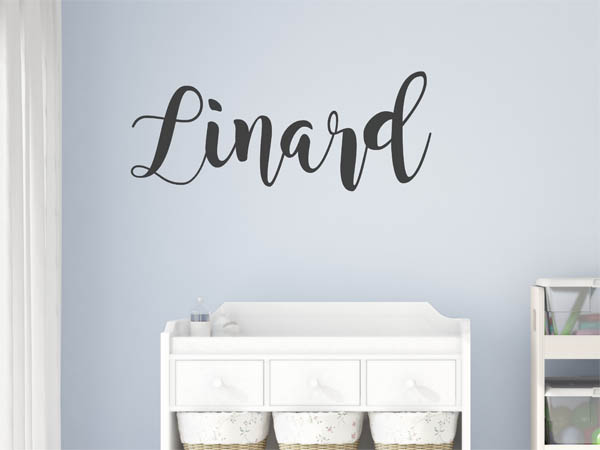 Wandtattoo Linard in Handschrift
