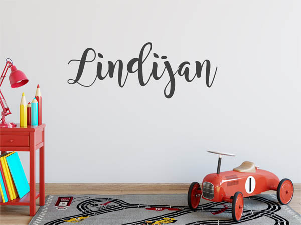 Wandtattoo Lindijan in Handschrift