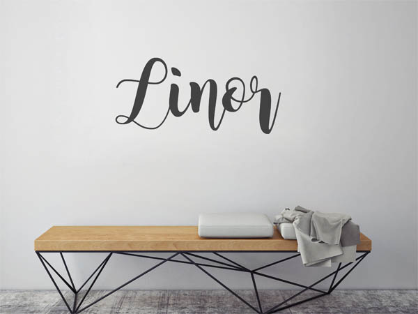 Wandtattoo Linor in Handschrift