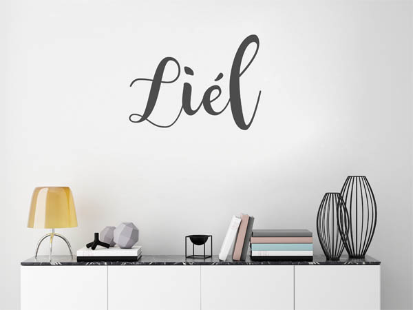 Wandtattoo Liél in Handschrift
