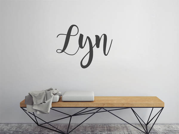 Wandtattoo Lyn in Handschrift