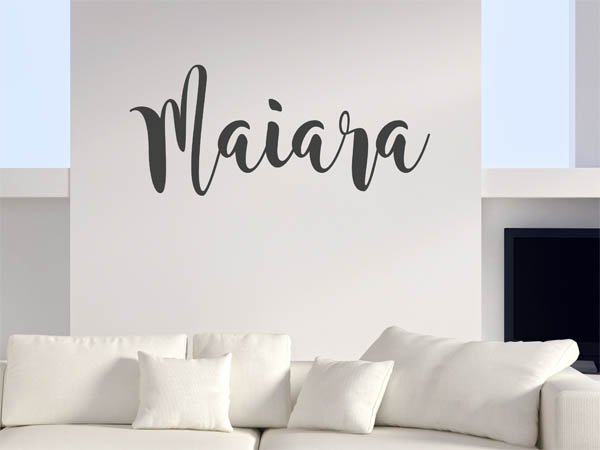Wandtattoo Maiara in Handschrift