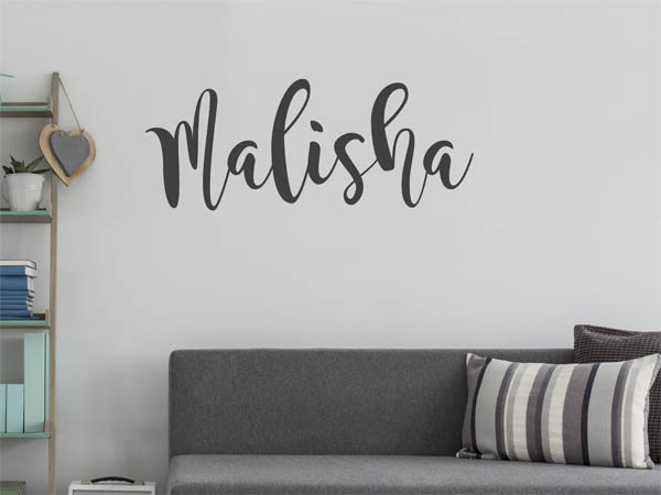 Wandtattoo Malisha in Handschrift