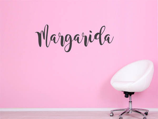 Wandtattoo Margarida in Handschrift