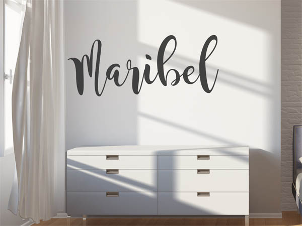 Wandtattoo Maribel in Handschrift