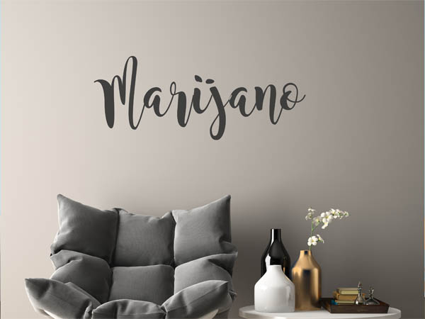 Wandtattoo Marijano in Handschrift