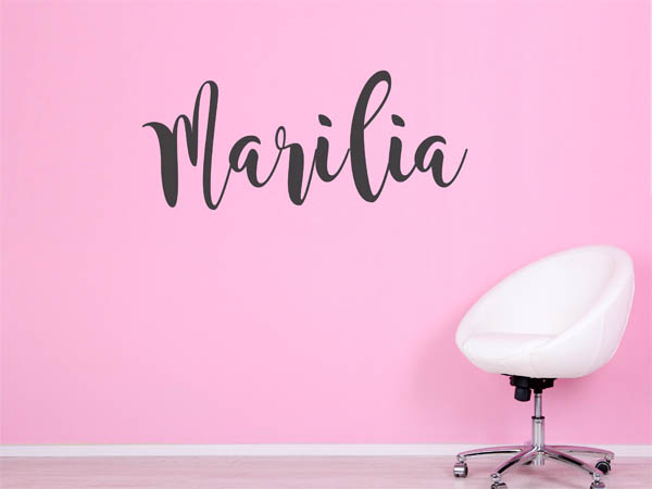 Wandtattoo Marilia in Handschrift