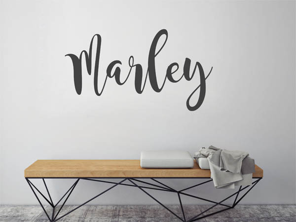 Wandtattoo Marley in Handschrift