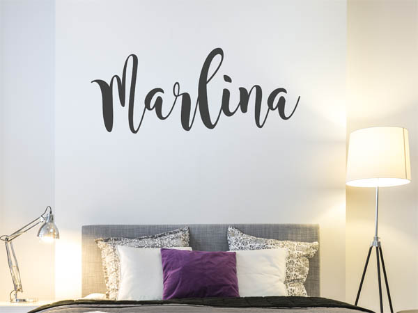 Wandtattoo Marlina in Handschrift