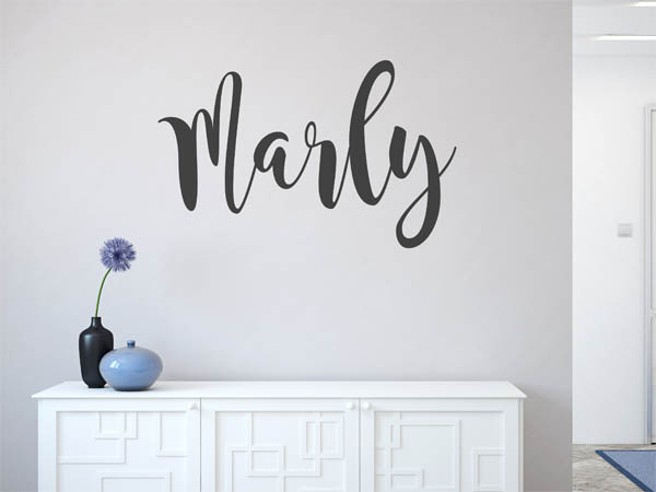 Wandtattoo Marly in Handschrift