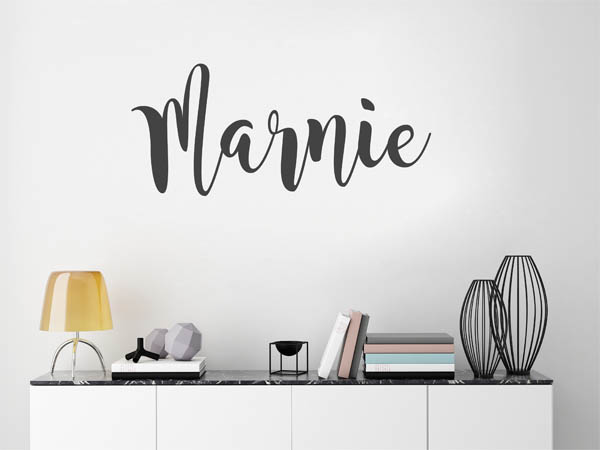 Wandtattoo Marnie in Handschrift