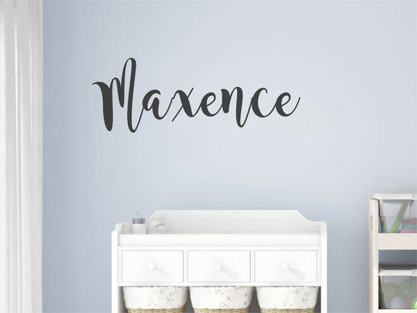Wandtattoo Maxence in Handschrift