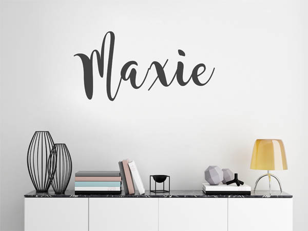 Wandtattoo Maxie in Handschrift