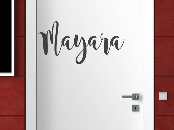 Wandtattoo Mayara in Handschrift