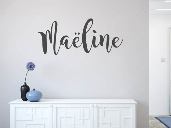 Wandtattoo Maëline in Handschrift