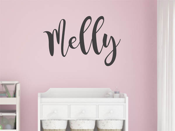 Wandtattoo Melly in Handschrift