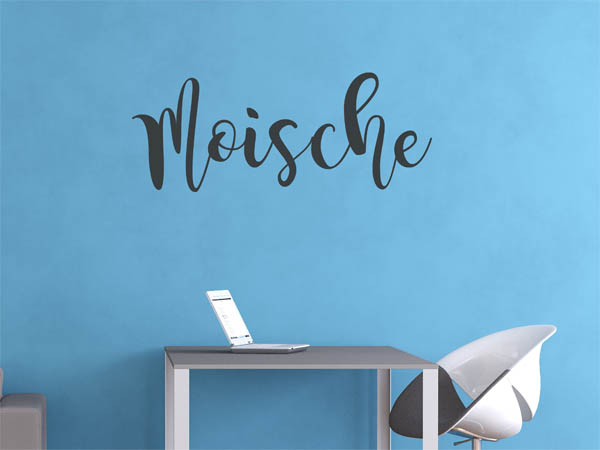 Wandtattoo Moische in Handschrift
