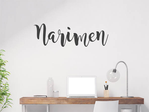 Wandtattoo Narimen in Handschrift