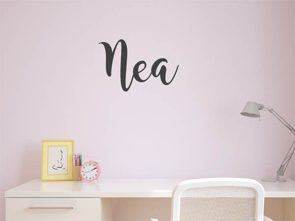 Wandtattoo Nea in Handschrift