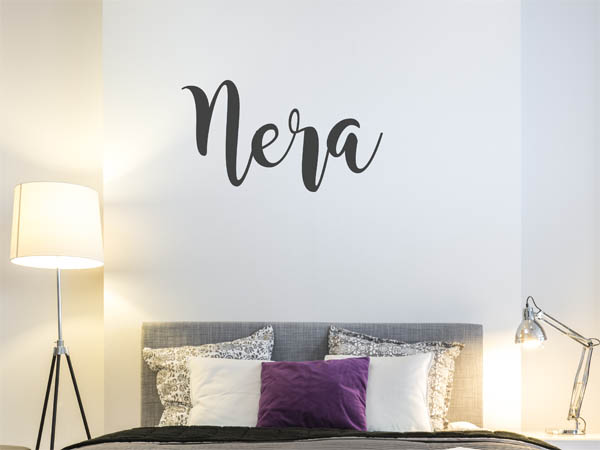 Wandtattoo Nera in Handschrift