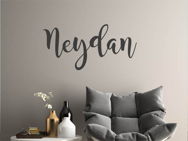 Wandtattoo Neydan in Handschrift