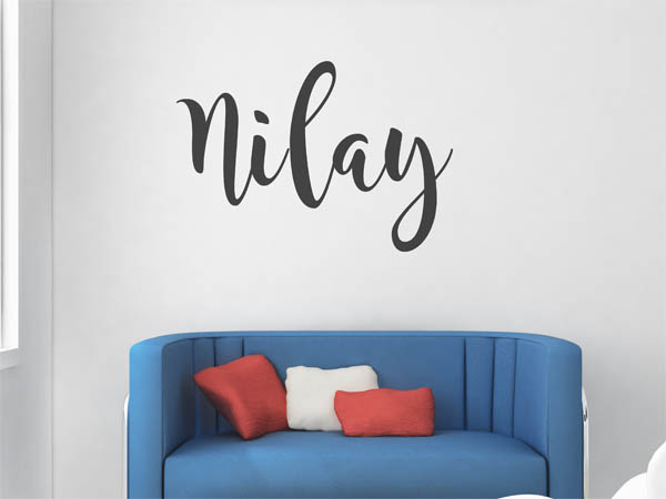 Wandtattoo Nilay in Handschrift