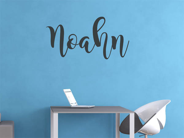 Wandtattoo Noahn in Handschrift