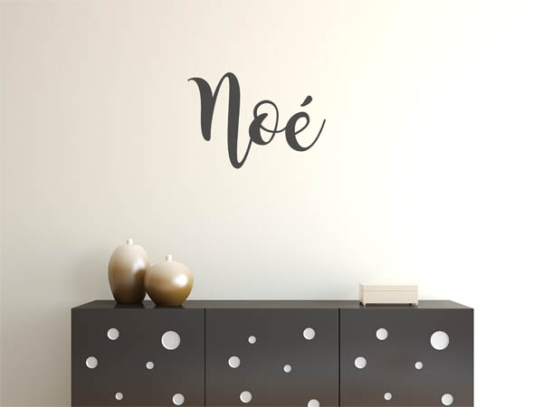 Wandtattoo Noé in Handschrift