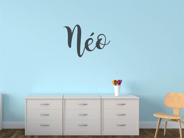 Wandtattoo Néo in Handschrift