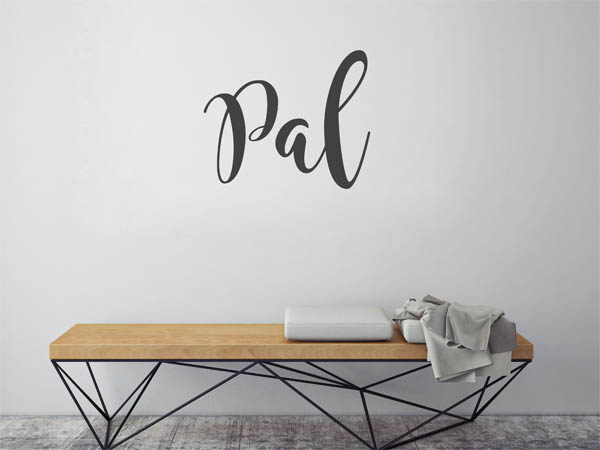 Wandtattoo Pal in Handschrift