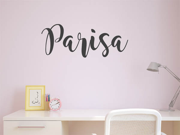 Wandtattoo Parisa in Handschrift
