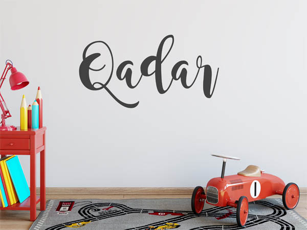 Wandtattoo Qadar in Handschrift
