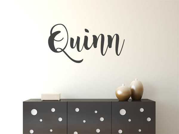 Wandtattoo Quinn in Handschrift