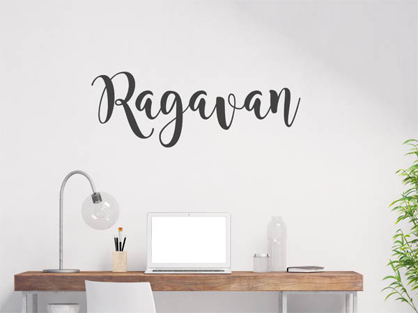 Wandtattoo Ragavan in Handschrift