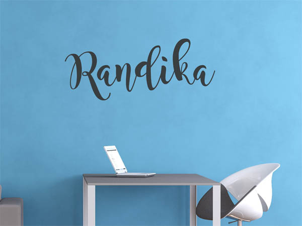 Wandtattoo Randika in Handschrift