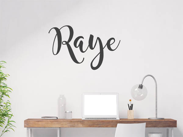 Wandtattoo Raye in Handschrift
