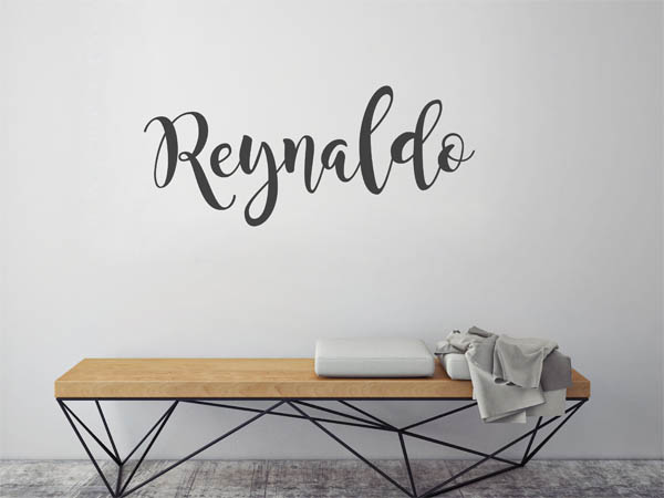 Wandtattoo Reynaldo in Handschrift