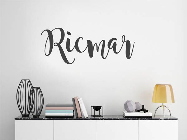 Wandtattoo Ricmar in Handschrift