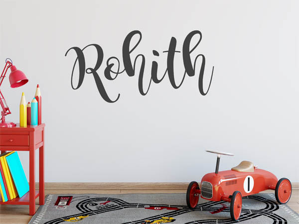 Wandtattoo Rohith in Handschrift