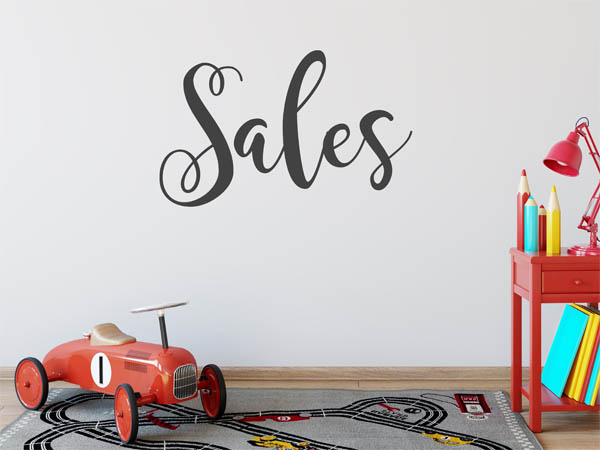 Wandtattoo Sales in Handschrift