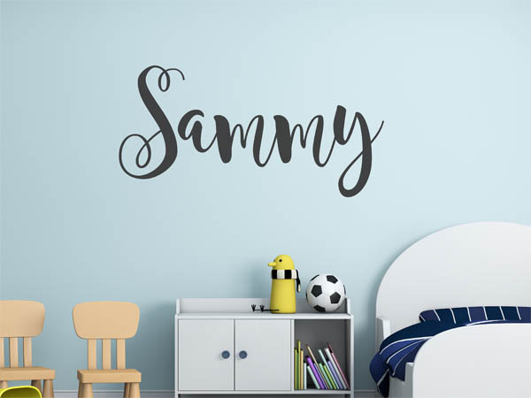 Wandtattoo Sammy in Handschrift