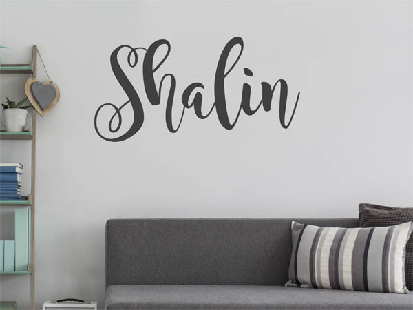 Wandtattoo Shalin in Handschrift