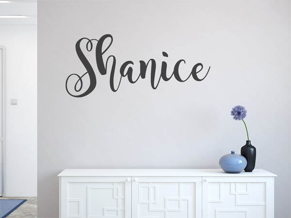 Wandtattoo Shanice in Handschrift
