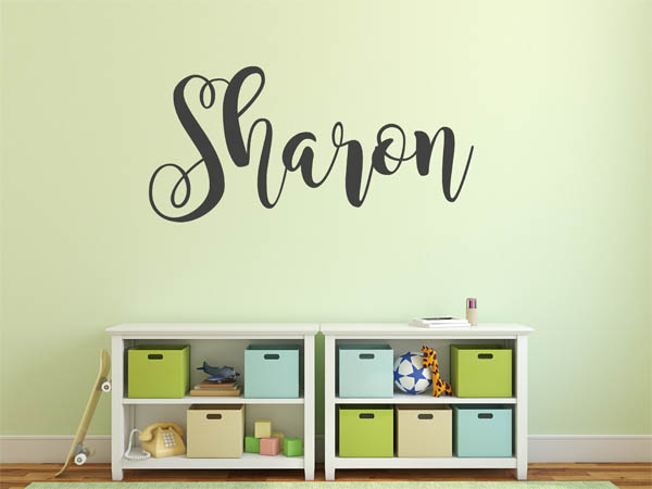 Wandtattoo Sharon in Handschrift